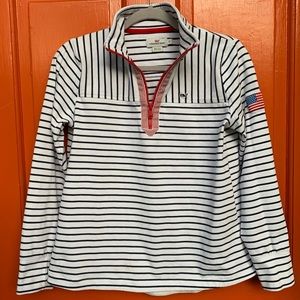 VINEYARD VINES Women’s Cotton Half Zip Shep Shirt